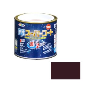 アサヒペン アサヒペン 水性スーパーコート 1/5L チョコレート