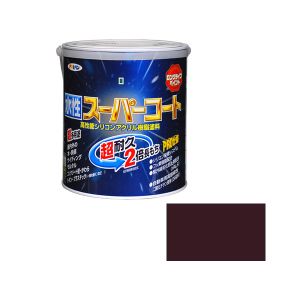 アサヒペン アサヒペン 水性スーパーコート 1.6L チョコレート