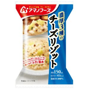 アマノフーズ アマノフーズ 濃厚3種のチーズリゾット 24g