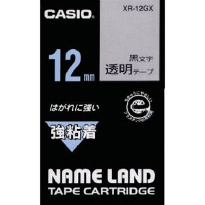 カシオ CASIO カシオ XR-12GX ネームランド用強粘着テープ12mm