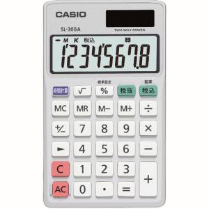 カシオ CASIO カシオ SL-300A-N 手帳タイプ電卓8桁表示