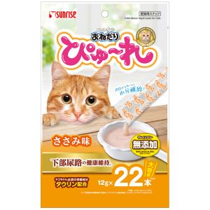 マルカン MG マルカン ニャン太の おねだりぴゅーれ ささみ味 22本 2371370