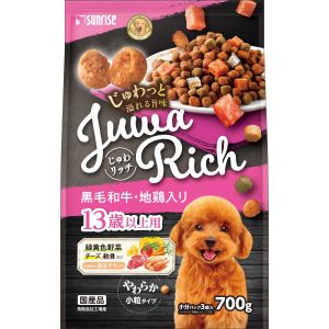 マルカン MG マルカン じゅわリッチ 黒毛和牛 地鶏入り 13歳以上用 700g MG