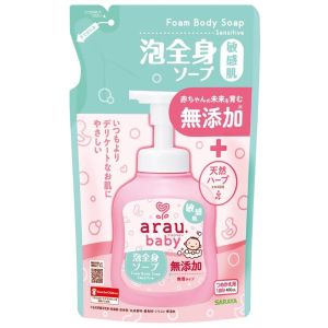 サラヤ SARAYA 東京サラヤ アラウ.ベビー 泡全身ソープ 敏感肌 400mL 詰替用