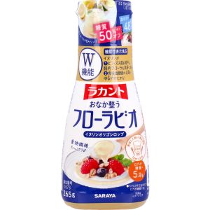 サラヤ SARAYA サラヤ ラカント おなか整う フローラビオ イヌリンオリゴシロップ 265g