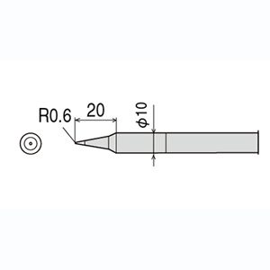 太洋電機 グット goot グット CXR-80RT-B 替こて先 CX/CXR-60/80用 goot 太洋電機