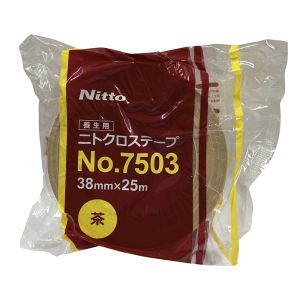 ニトムズ Nitto ニトムズ M-BOXL ニトクロステープ 7503 茶 38mm×25m