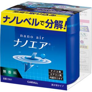 晴香堂 カーオール CARALL カーオール 3361 消臭ナノエア置き型 無香料 晴香堂