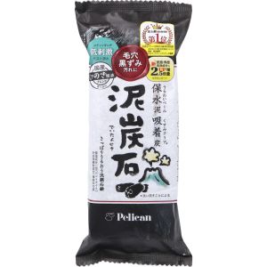 ペリカン石鹸 ペリカン石鹸 泥炭石 洗顔石鹸 135g