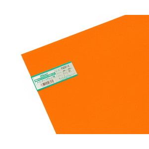 光 光 PS4061-6 ポリスチレン板 オレンジ透明 450×600×1.0mm メーカー直送 代引不可 沖縄 離島不可