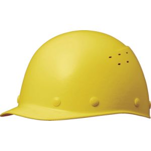ミドリ安全 MIDORI ミドリ安全 SC-9FVRA-Y FRP製ヘルメット 野球帽型 通気孔付 イエロー