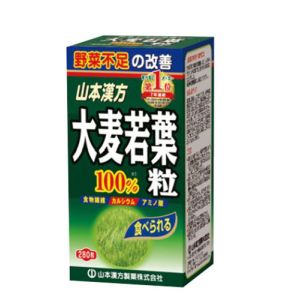 山本漢方製薬 山本漢方製薬 大麦若葉 青汁粒100% 280粒