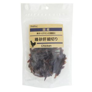 ペットプロジャパン PetPro ペットプロ 国産おやつ 鶏砂肝細切り 55g