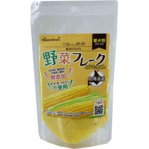 ペットプロジャパン PetPro ペットプロ 大地からの贈り物 素材100％野菜フレーク とうもろこし 35g