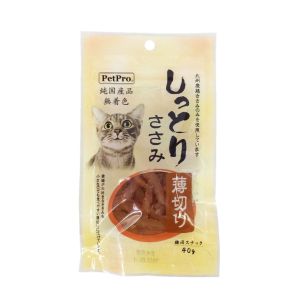 ペットプロジャパン PetPro ペットプロ 純国産しっとりささみ薄切り 40g