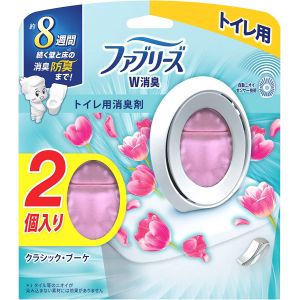 P&G P&G ファブリーズ W消臭 トイレ用消臭剤 クラシック ブーケ 2個入