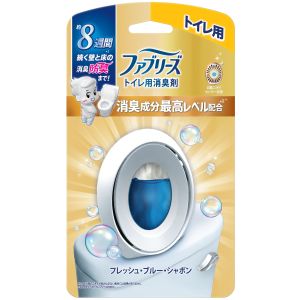 P&G P&G ファブリーズW消臭 トイレ消臭剤 消臭成分最高レベル フレッシュ ブルー シャボン