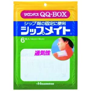 久光製薬 Hisamitsu サロンパス QQ-BOX シップメイト 6枚 久光製薬
