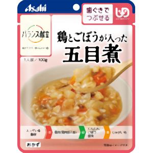 アサヒグループ食品 Asahi アサヒ バランス献立 鶏とごぼうが入った五目煮