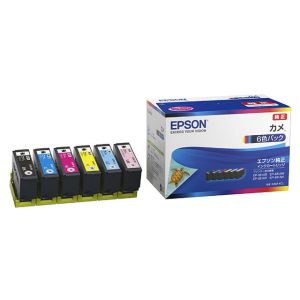 エプソン EPSON インクカートリッジ カメ 6色パック KAM-6CL