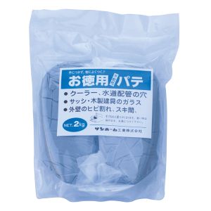 サンホーム工業 サンホーム工業 KP-GL お徳用パテ 灰色 2kg KPGL