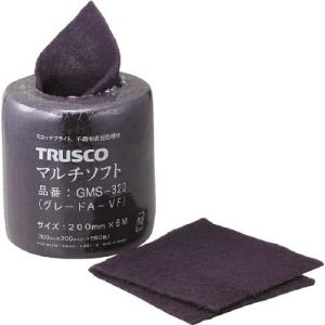 トラスコ TRUSCO トラスコ GMS-320 マルチソフト 320相当 200mmX6m 1巻 TRUSCO
