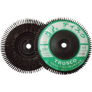 トラスコ TRUSCO トラスコ GPディスクホイール ねじ込式垂直植え Φ100 5枚入 100 GP100A-AL 100