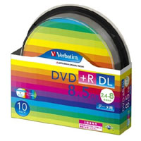 三菱 Verbatim バーベイタム DTR85HP10SV1 DVD+R DL 8.5GB 8倍速10枚 三菱 Verbatim