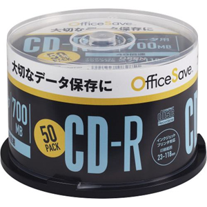 バーベイタム Officesave バーベイタム OSSR80FP50 データ用CD-R 48倍速 50枚 Officesave