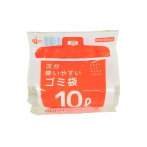 ケミカルジャパン ケミカルジャパン 次が使いやすい ゴミ袋 10L HD-504N