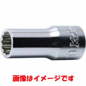 コーケン Ko-ken コーケン 3305XA-7/16 3/8 9.5mm SQ. 12角セミディープソケット 7/16