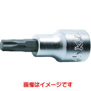 コーケン Ko-ken コーケン 4025.60-T30 1/2 12.7mm SQ. トルクスビットソケット 全長60mm T30