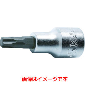 コーケン Ko-ken コーケン 4025.60-T45 1/2 12.7mm SQ. トルクスビットソケット 全長60mm T45