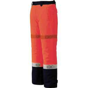 ジーベック XEBEC ジーベック 800 高視認防水防寒パンツ Mサイズ オレンジ 800-82-M