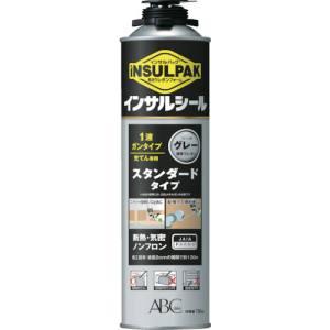 エービーシー商会 ABC ABC GSIS 簡易型発泡ウレタンフォーム 1液ガンタイプ インサルパック インサルシール 750ml フォーム色 グレー