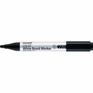 WRITE BEST WRITE WB330BK ホワイトボード用マーカー 太字 黒