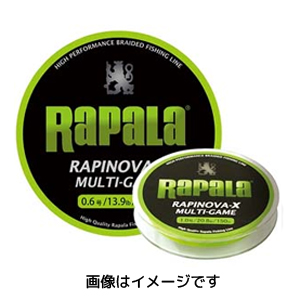 ラパラ Rapala ラパラ ラピノヴァX マルチゲーム ライムグリーン 150M 0.8号 17.8lb RLX150M08LG