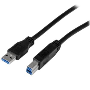 スターテックドットコム StarTech.com スターテック ZU202F9 IF認証SuperSpeed USB 3.0ケーブル A-B 1m オス オス