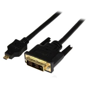 スターテックドットコム StarTech.com スターテック HDDDVIMM1M Micro HDMI - DVI-D変換ケーブル 1m