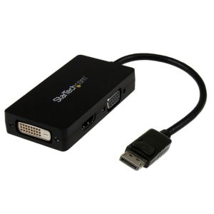 スターテックドットコム StarTech.com スターテック DP2VGDVHD DisplayPort-VGA/ DVI/ HDMI変換アダプタ