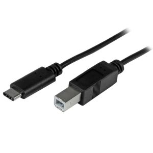 スターテックドットコム StarTech.com スターテック USB2CB1M 1m ブラック USB 2.0ケーブル