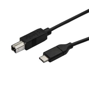 スターテックドットコム StarTech.com スターテック ZU201GZ USB-C - USB-B プリンターケーブル オス オス 3.0m USB 2.0準拠