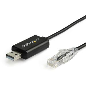 スターテックドットコム StarTech.com スターテック ZU201U1 RJ45-USB Cisco互換コンソールケーブル 1.8m Cisco Juniperなど多くのルーターに対応