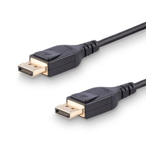 スターテックドットコム StarTech.com スターテック ZU201SX DisplayPort 1.4 ケーブル 2m VESA認定 8K 60Hz対応DPモニタケーブル HBR3やHDR対応