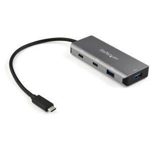 スターテックドットコム StarTech.com スターテック ZU2028J 4ポートUSB-Cハブ USB 3.1 Gen 2準拠 2x Type-Cポート 2x Type-Aポート 10Gbps