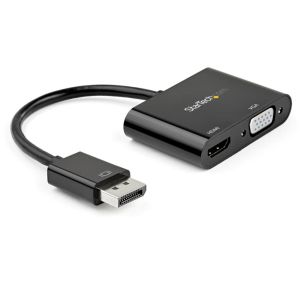 スターテックドットコム StarTech.com スターテック ZU20257 DP 1.2-HDMI 2.0 VGA アダプター 4K 1080p DPオス HDMI VGAメス