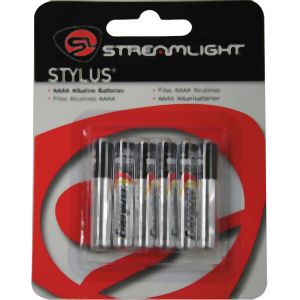 ストリームライト STREAMLIGHT ストリームライト SL65030000 スタイラス予備電池 単6アルカリ電池 6個入 STREAMLIGHT