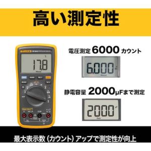 FLUKE FLUKE 17B MAX デジタルマルチメーター | プレミアム・あきばお～