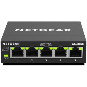 ネットギア NETGEAR ネットギア GS305E-100JPS 卓上型コンパクト