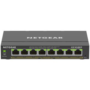 ネットギア NETGEAR ネットギア GS308EP-100JPS スイッチングハブ ギガ